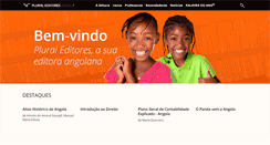 Desktop Screenshot of pluraleditores.co.ao